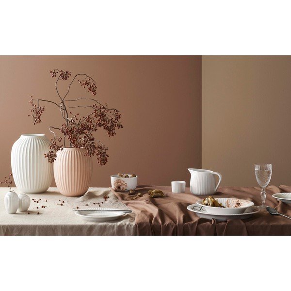Vaso di ceramica pasquale beige Hammershøi - Kähler Design-image-1