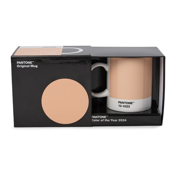 Tazza in ceramica arancione 375 ml Peach Fuzz 13-1023 - Pantone-image-1
