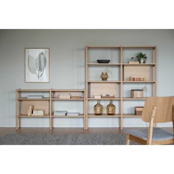 Libreria in rovere 140x166 cm Holton - Rowico-image-4