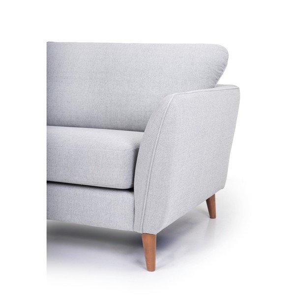 Divano angolare grigio chiaro (angolo sinistro) Paris - Scandic-image-4