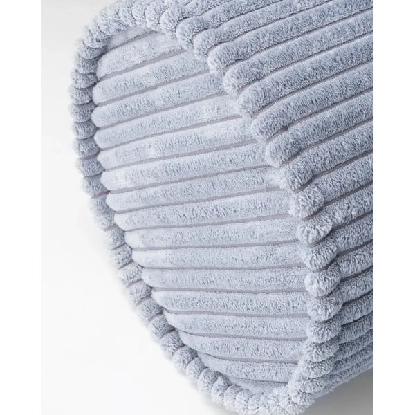 Cuscino per divano da bambini blu con rivestimento in velluto a coste Roll – Wigiwama-image-2