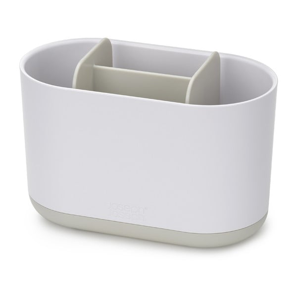 Bicchiere di plastica bianco per spazzolini da denti Duo - Joseph Joseph-image-3