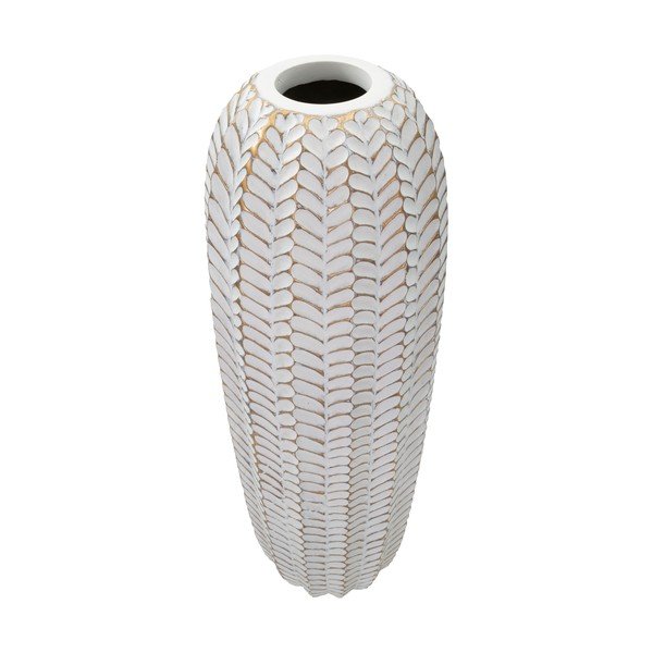 Vaso in poliresina bianca altezza 67 cm Resina - Mauro Ferretti-image-2