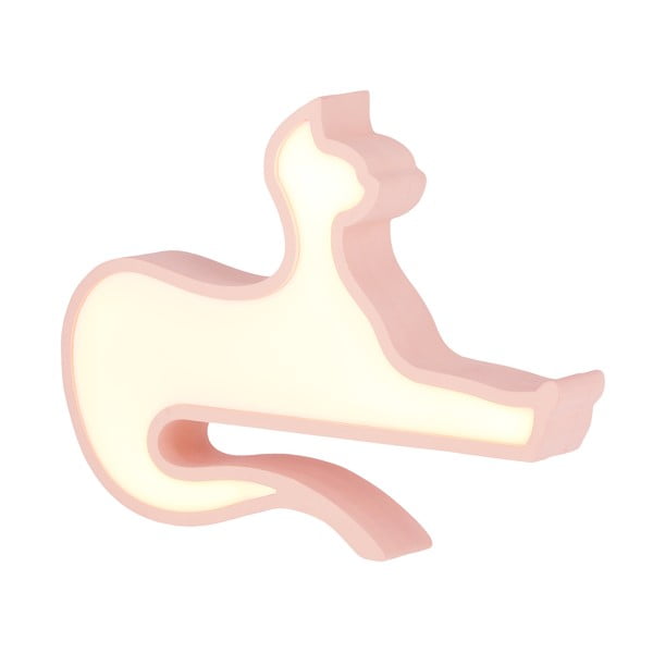 Lampada per bambini rosa Cat - Candellux Lighting-image-1