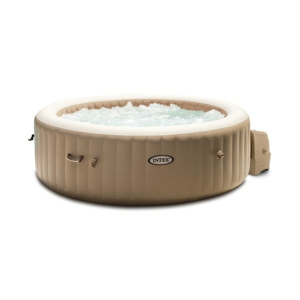 Vasca idromassaggio gonfiabile per 4 ø 196 cm profondità 71 cm Bubble HWS - Intex-image-2
