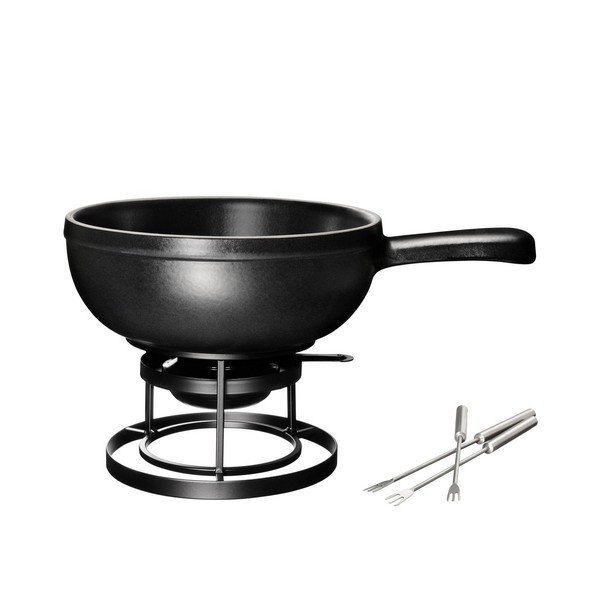Set na sýrové fondue Emile Henry, černý