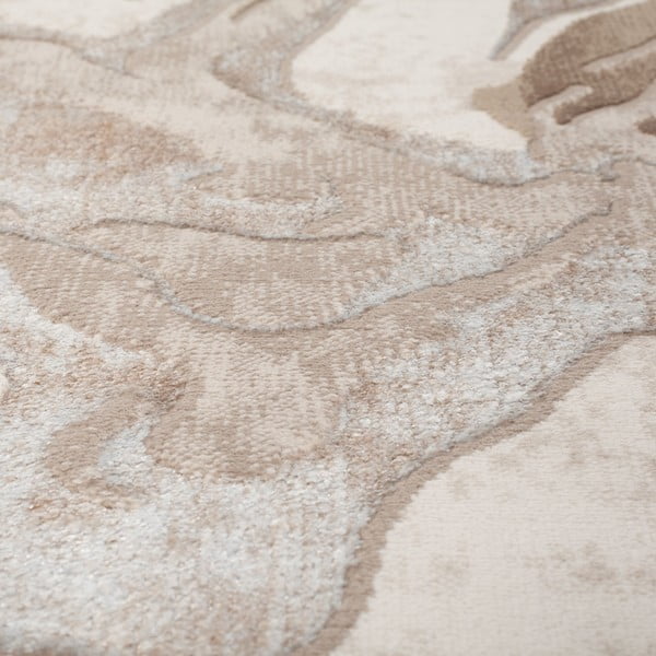 Tappeto beige/naturale 60x230 cm Marbled - Flair Rugs-image-3