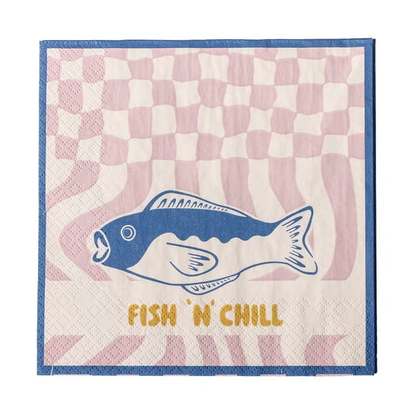 Set di tovaglioli in carta 20 pz 33x33 cm Remy – Bloomingville-image-2