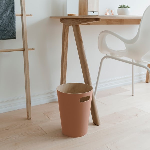 Cestino in legno da 7,5 l Woodrow - Umbra-image-1
