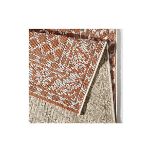 Tappeto per esterni Royal arancione e crema, 160 x 230 cm - NORTHRUGS-image-3
