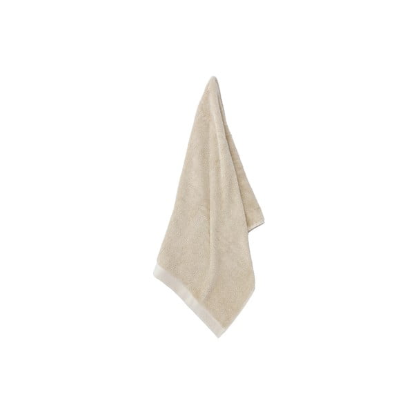 Asciugamano tipo terry beige in cotone 50x100 cm Comfort – Södahl-image-2