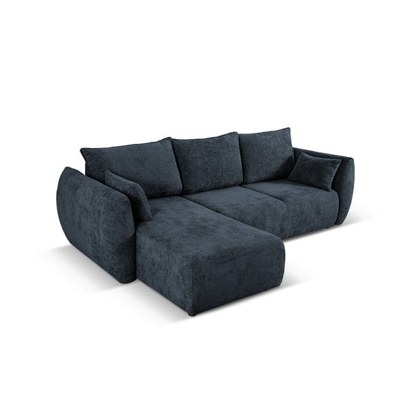 Divano angolare blu scuro (angolo sinistro) Matera - Cosmopolitan Design-image-4