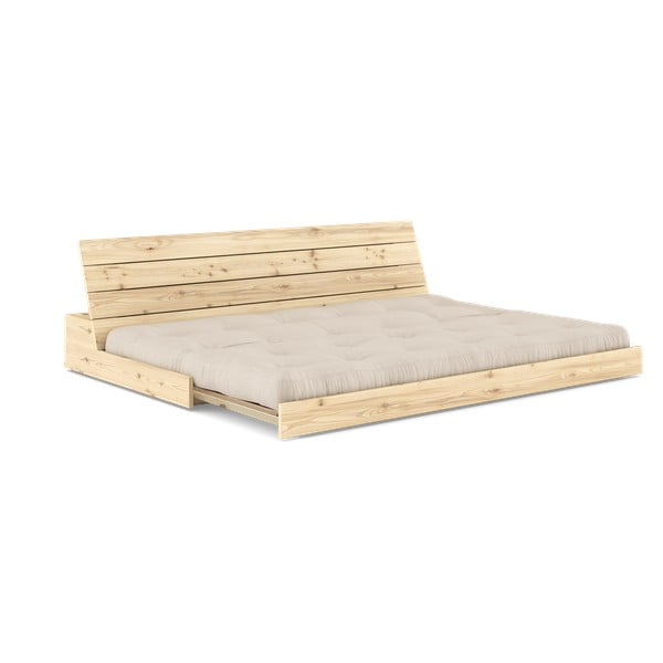Divano letto beige 196 cm Base - Karup Design-image-4