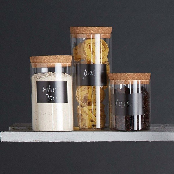 Barattolo di vetro per alimenti Natural Elements - Kitchen Craft-image-1
