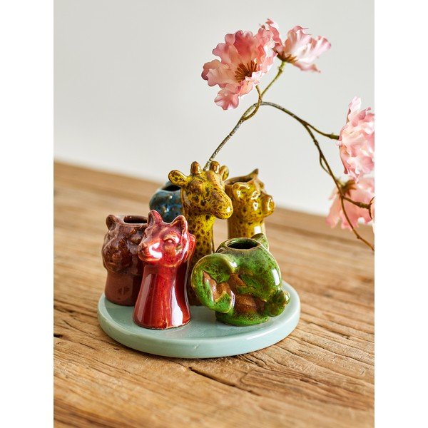 Vaso in gres (altezza totale 10,5 cm) Piero – Bloomingville-image-1