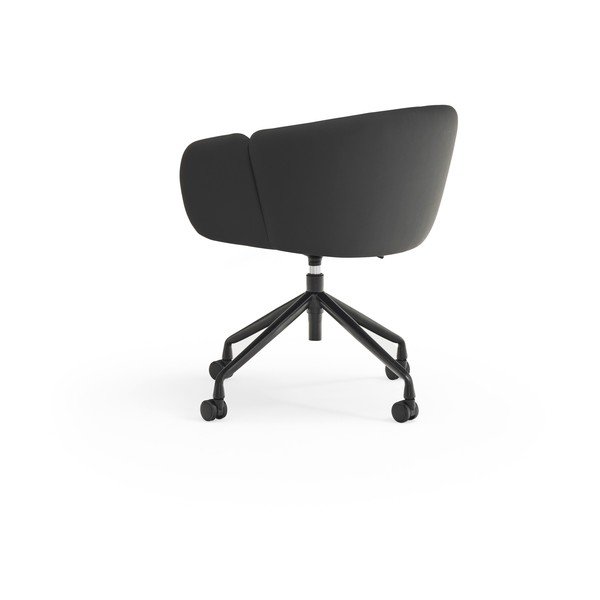 Sedia da ufficio nera imbottita Add – Teulat-image-3