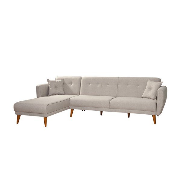 Divano letto beige divano angolare Aria - Balcab Home-image-2