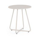 Tavolino da giardino rotondo in acciaio ø 45 cm Jable – Bizzotto