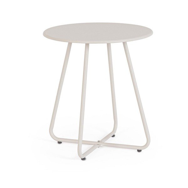 Tavolino da giardino rotondo in acciaio ø 45 cm Jable – Bizzotto