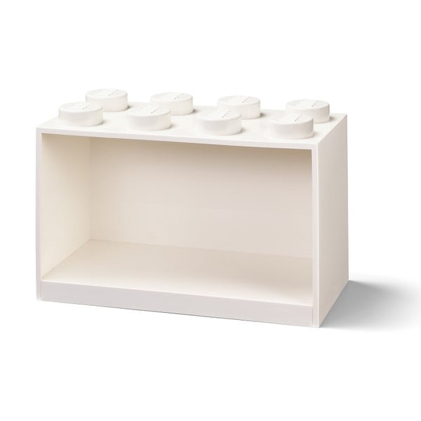 Mensola da parete bianca per bambini Brick 8 - LEGO®-image-1