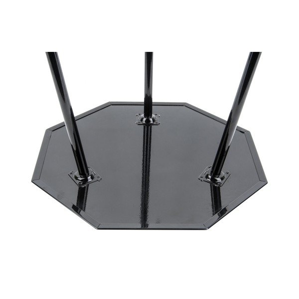 Černý ocelový stolek Leitmotiv Hexagon M-image-2