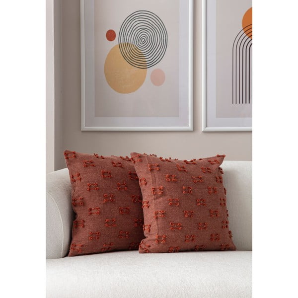 Federe decorative in set 2 pz 43x43 cm Tuffet – Mioli Decor-image-3