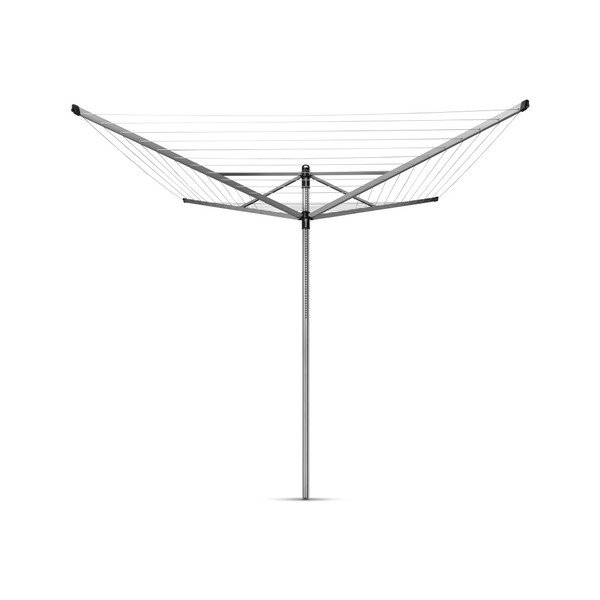 Stendino da giardino argentato 60 m Lift-O-Matic – Brabantia