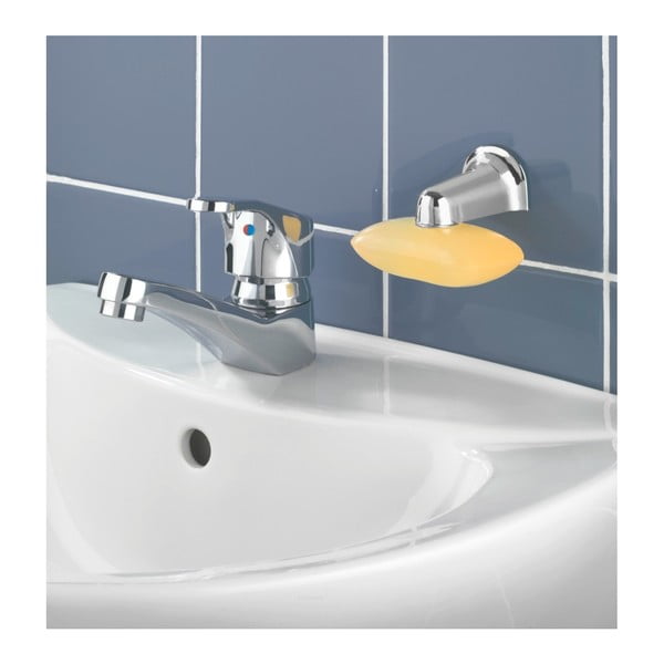 Supporto magnetico per sapone solido in blister cromato - Wenko-image-2