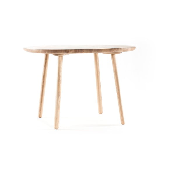 Tavolo da pranzo in legno massiccio naturale , ⌀ 110 cm Naïve - EMKO-image-4