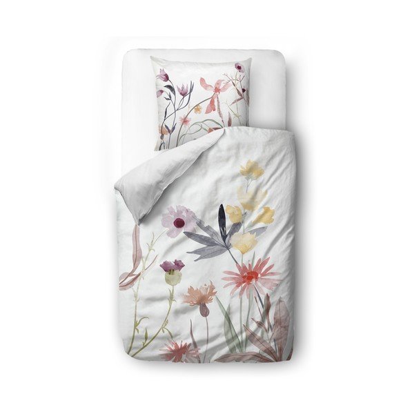 Biancheria da letto singola in cotone sateen bianco 140x200 cm - Butter Kings