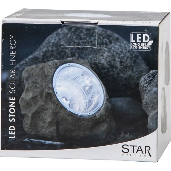 Apparecchio solare a LED per esterni, altezza 11 cm Rocky - Star Trading-image-3