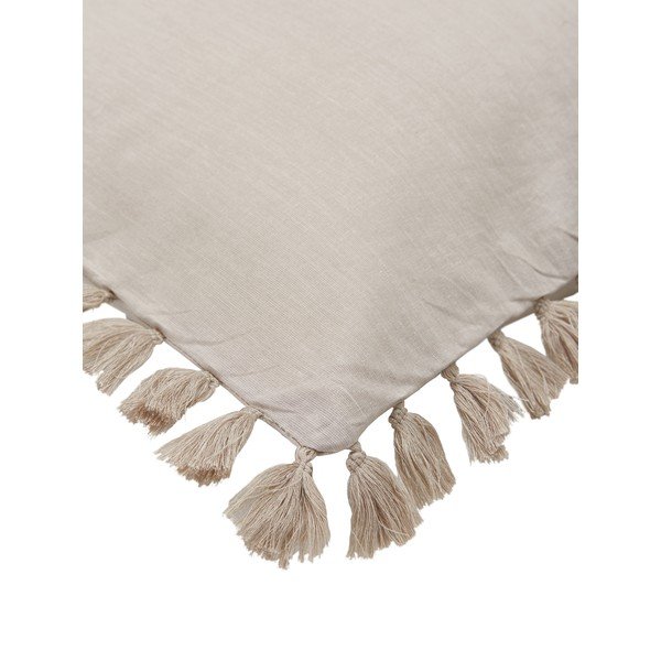 Set di 2 federe decorative beige in cotone ranforce , 40 x 80 cm Polly - Westwing Collection-image-2