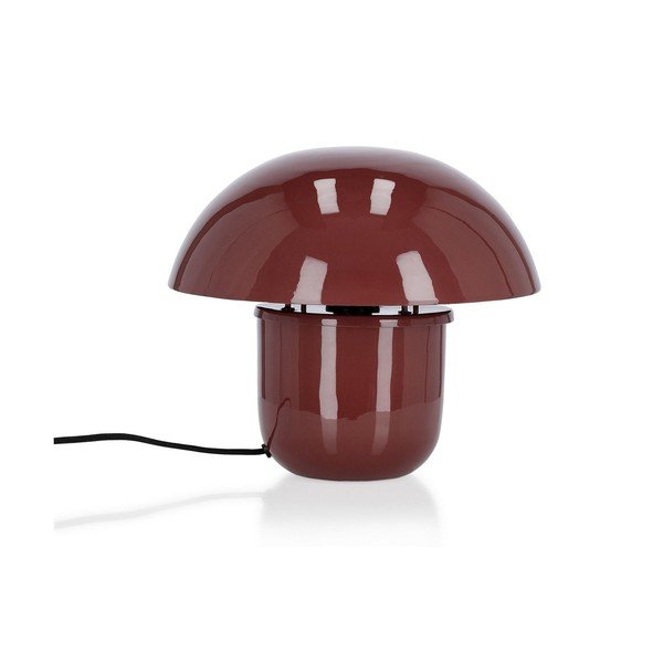 Lampada da tavolo burgundy in metallo con paralume in metallo (altezza totale 27 cm) Koppel – Bizzotto