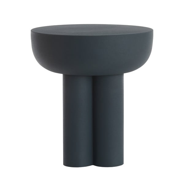 Tavolino rotondo in metallo ø 46 cm Mikola - Light & Living-image-1