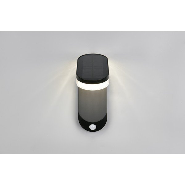 Illuminazione esterna LED con alimentazione a pannelli solari con sensore di movimento da parete (altezza totale 26 cm) Lagoas – Trio-image-3
