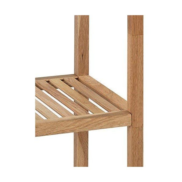 Mensola da bagno in legno di noce 35x72 cm Norway - Wenko-image-2