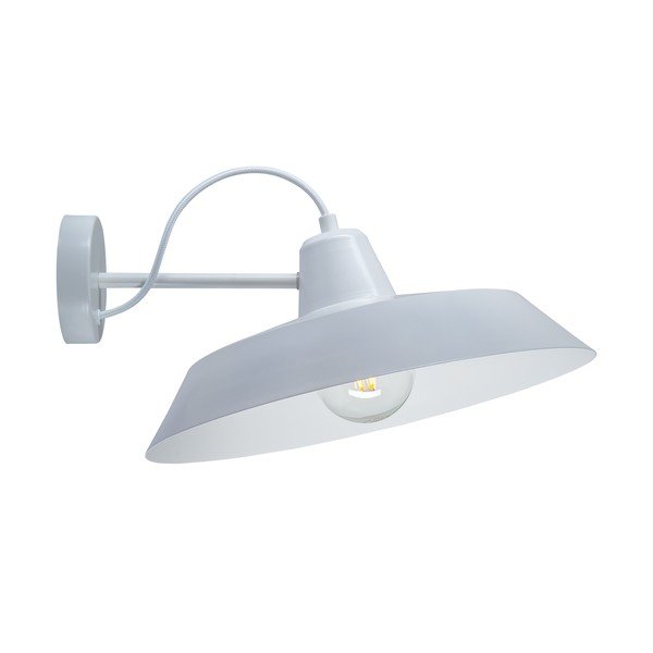 Lampada da parete bianca Cinco - Sotto Luce