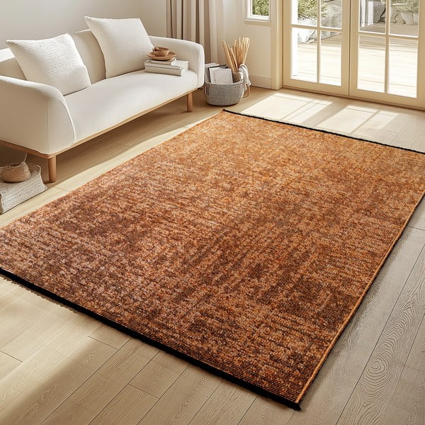 Tappeto color terracotta lavabile 120x170 cm Space 1900 – Ayyildiz Carpets-image-1