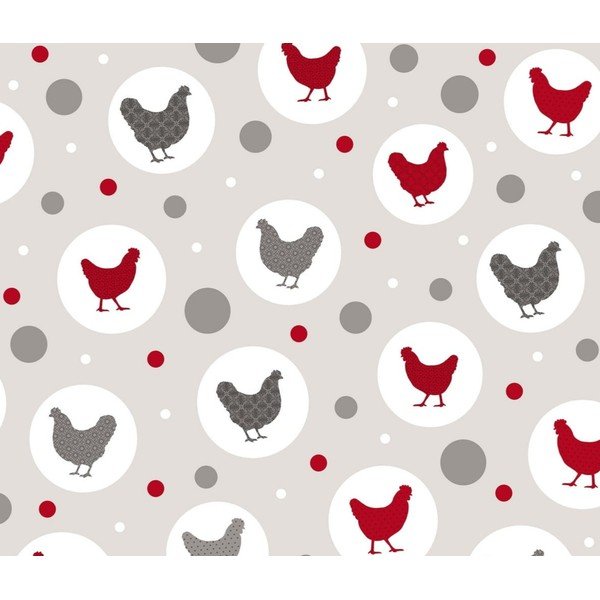 Tovaglia lavabile ø 160 cm Suzette - douceur d'intérieur-image-1