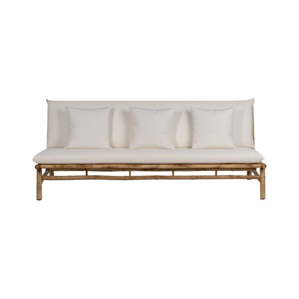 Divano bianco 200 cm Bamboo – Ixia