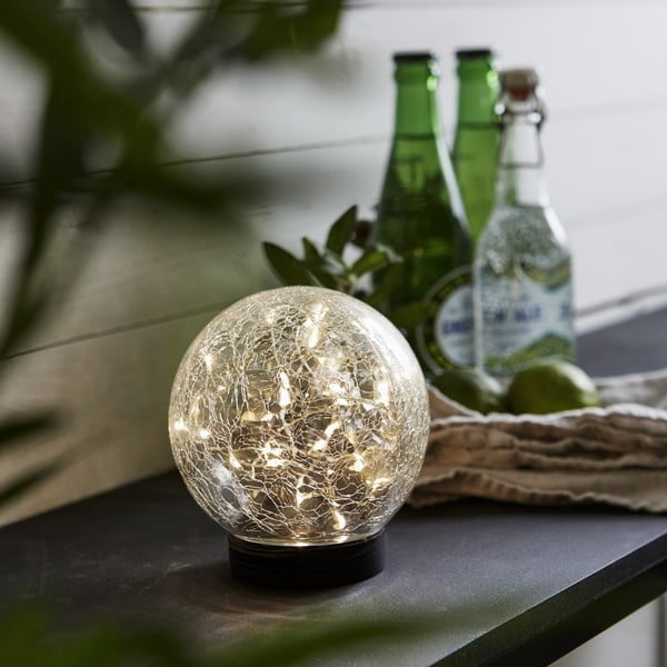 Apparecchio solare a LED adatto all'esterno , ø 12 cm Glory - Star Trading-image-1