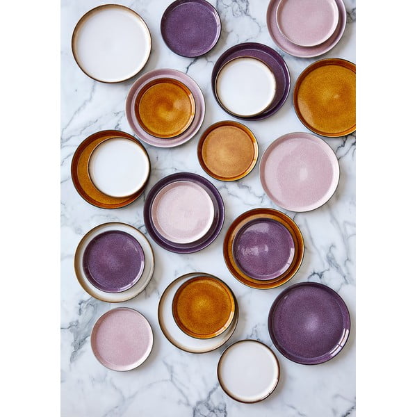 Ciotolina nera/viola in gres Gastro Black/Purple – Bitz-image-1