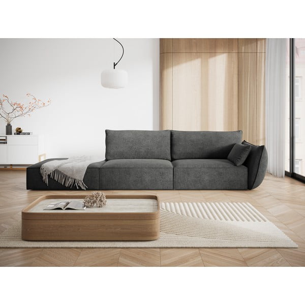 Divano angolare grigio Vanda - Mazzini Sofas-image-1