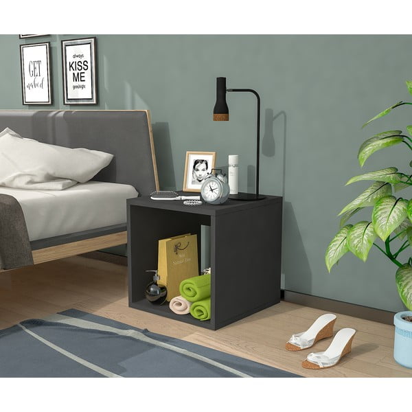 Comodino nero Biga - Gauge Concept-image-1