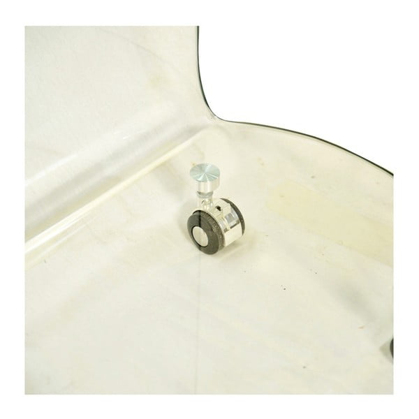 Tavolo contenitore in vetro su ruote Semplice - Evergreen House-image-2