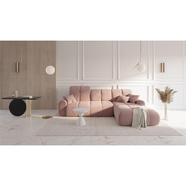 Divano letto rosa Devichy , angolo destro Tous - devichy-image-1