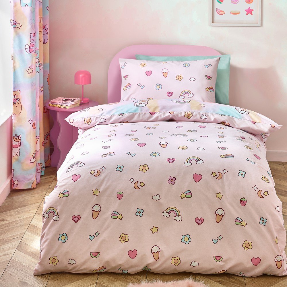 BrandMac Spidey - Set di biancheria da letto per bambini, 100 x 135 cm