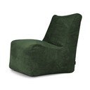 Puof a sacco verde con rivestimento in velluto a coste Seat Lounge – SLOWDOWN