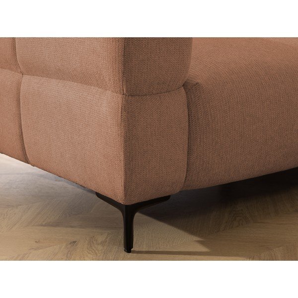 Divano color terracotta 217 cm Helio – Ropez-image-3
