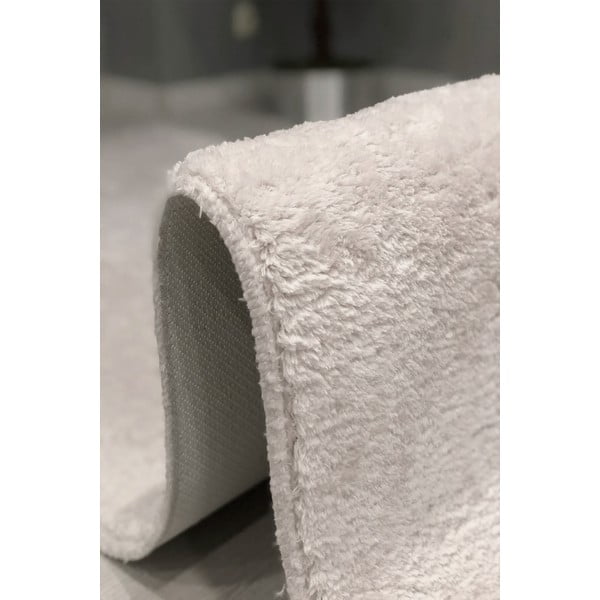 Set di tappetini per il bagno in grigio chiaro 2 pz 50x90 cm Plush – Mila Home-image-1